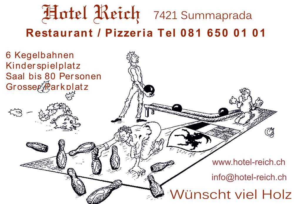 Hotel Reich Thusis Exterior foto